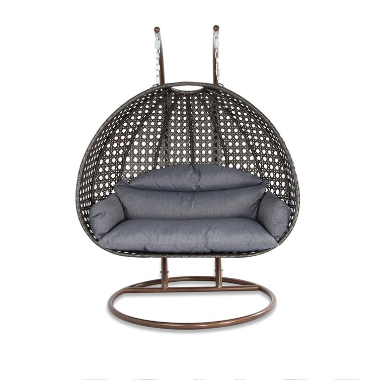 Outdoor swing best sale chair wayfair